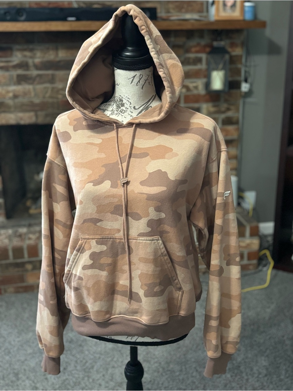 Fabletics Camo Fleece-Lined Hoodie